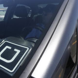 Plainte collective des chauffeurs d'Uber aux Etats-Unis. [AP/Keystone - Jeff Chiu]