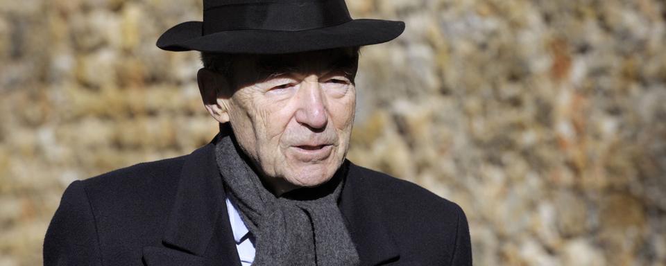 L'ancien ministre français de la Justice Robert Badinter. [Pool/AFP - Alain Jocard]