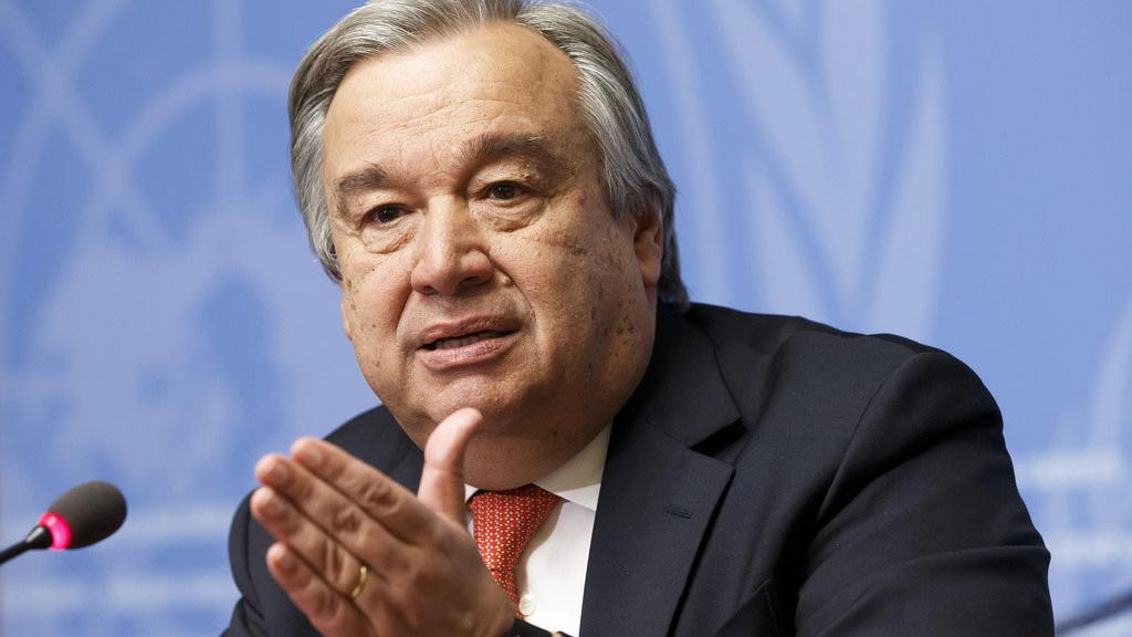 Antonio Guterres, Haut-commissaire de l'ONU pour les réfugiés. [Keystone - Salvatore Di Nolfi]