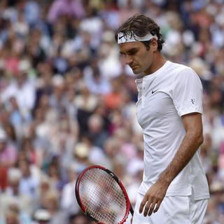 Roger Federer n'a pas trouvé la solution face au no1 mondial. [Toby Melville]