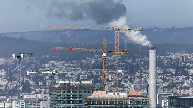 Les Verts reprochent au gouvernement son inaction contre les gaz à effet de serre. [Keystone - Gaëtan Bally]