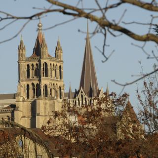 La cathédrale de Lausanne. [Keystone - Laurent Gilliéron]