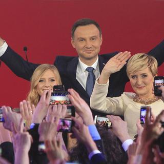 Le conservateur Andrzej Duda a été élu dimanche président de la Pologne. [AP Photo/Keystone - Czarek Sokolowski]