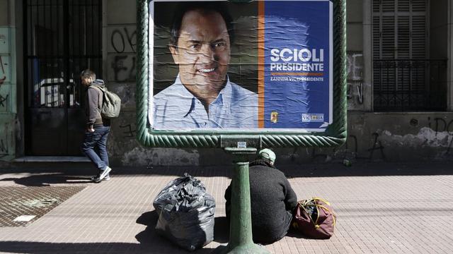 Daniel Scioli, candidat de la majorité au pouvoir en Argentine.