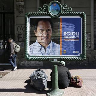 Daniel Scioli, candidat de la majorité au pouvoir en Argentine.