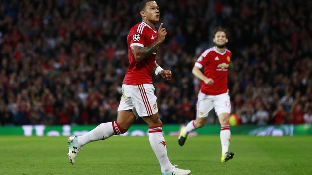 Memphis Depay a sauvé ManU grâce à son doublé. [Jason Cairnduff]