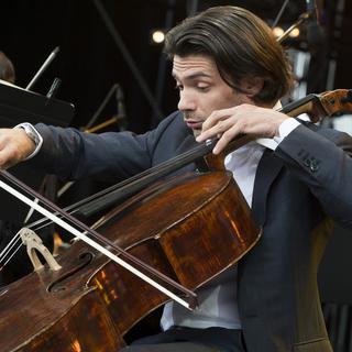 Le violoncelliste français Gautier Capuçon. [Keystone - Anthony Anex]