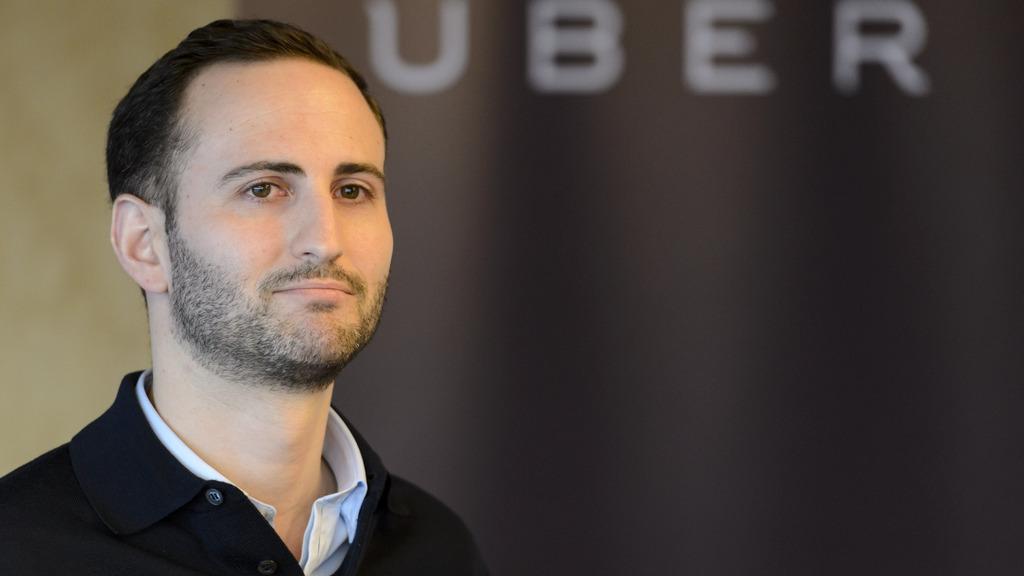 Steve Salom est responsable d'Uber pour la Suisse, la France et l'Autriche. [Keystone - Laurent Gilliéron]