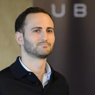 Steve Salom est responsable d'Uber pour la Suisse, la France et l'Autriche. [Keystone - Laurent Gilliéron]