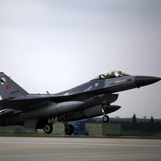 La Turquie a utilisé sa flotte de F16 pour mener les attaques de la nuit.