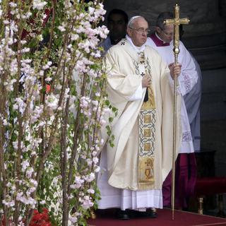 C'est la troisième Pâques célébrée par le pape François depuis son élection en 2013. [Reuters - Max Rossi]