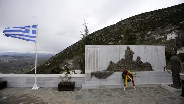 Athènes réclame toujours à l’Allemagne des réparations pour les crimes commis par les nazis durant la Guerre. [AP Photo/Keystone - Thanassis Stavrakis]