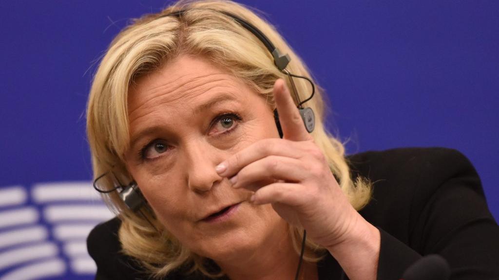 Marine Le Pen. [EPA/patrick Seeger]