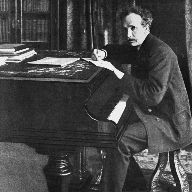Richard Strauss (1864-1949), compositeur allemand. [Roger-Viollet/AFP]