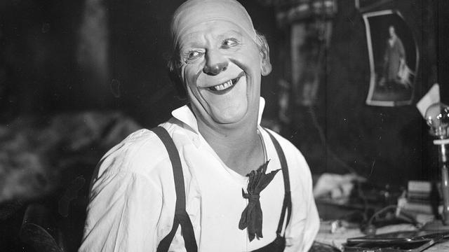 Grock (1880-1959), clown suisse. [AFP - Lipnitzki]