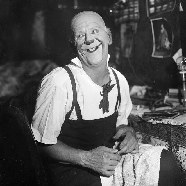 Grock (1880-1959), clown suisse. [AFP - Lipnitzki]