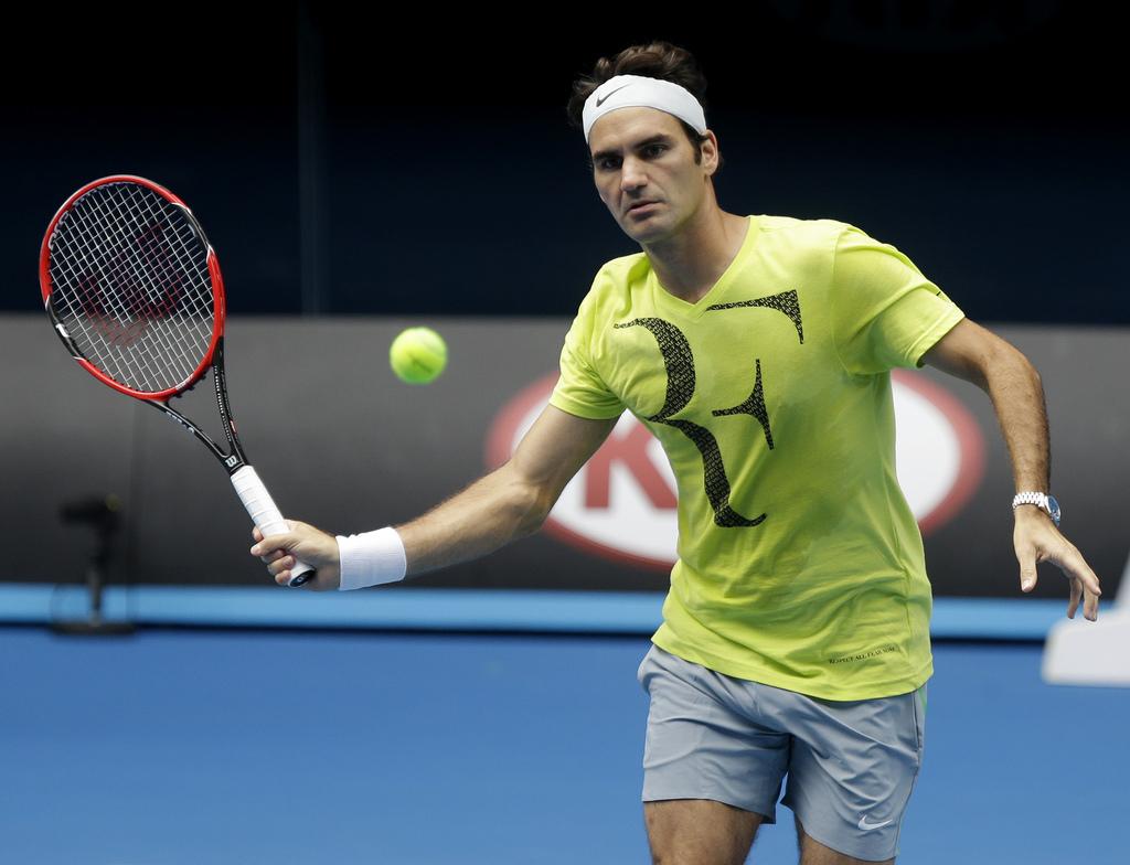 Roger Federer vise un 5e titre à Melbourne.