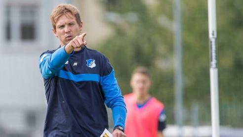 Julian Nagelsmann, futur coach de Bundesliga, à seulement 28 ans! (Twitter: TSG Hoffenheim @achtzehn99)