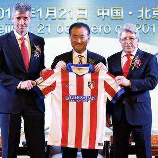 Le milliardaire chinois Wang Jianlin est le premier à investir dans un club de foot européen. [Xinhua/AFP - Wang Lili]