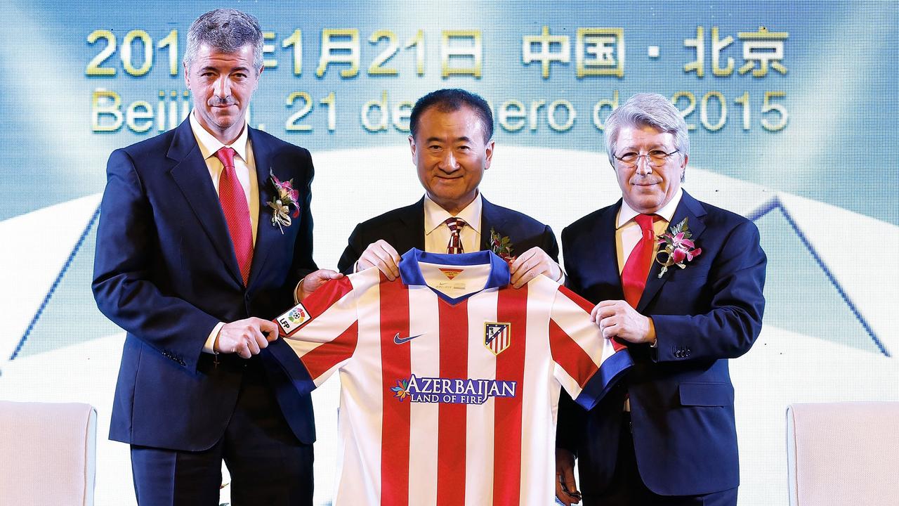 Le milliardaire chinois Wang Jianlin est le premier à investir dans un club de foot européen. [Xinhua/AFP - Wang Lili]