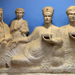 Le musée de Palmyre recèle lui aussi de nombreux trésors archéologiques. [AFP - Joseph Eid]