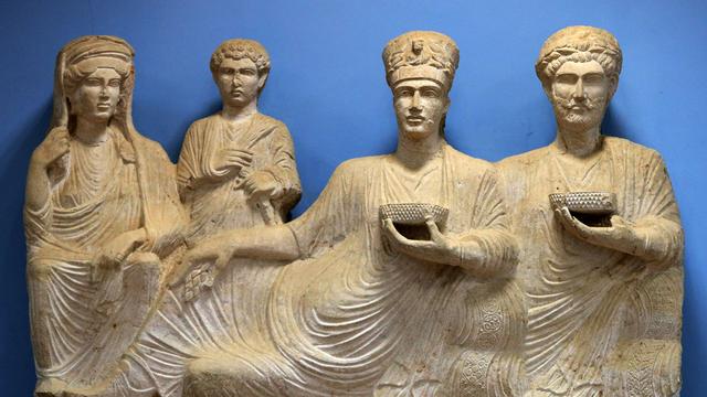 Le musée de Palmyre recèle lui aussi de nombreux trésors archéologiques. [AFP - Joseph Eid]