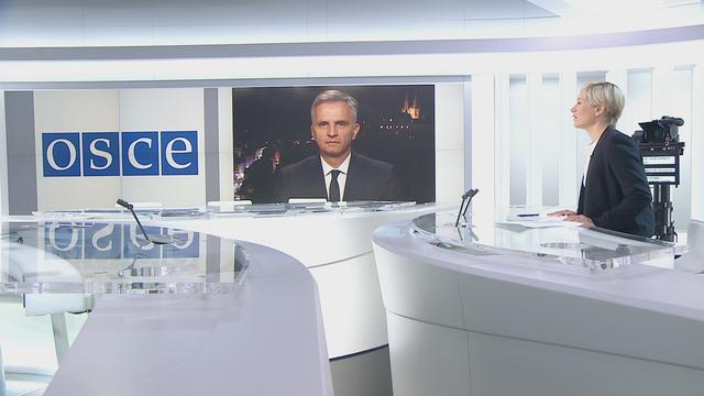 Didier Burkhalter s'est exprimé en duplex depuis Neuchâtel pour le 19h30 de la RTS.