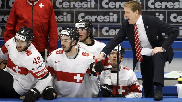 Les hommes de Glen Hanlon savent ce qui les attend pour le Mondial en Russie. [Keystone - Salvatore Di Nolfi]