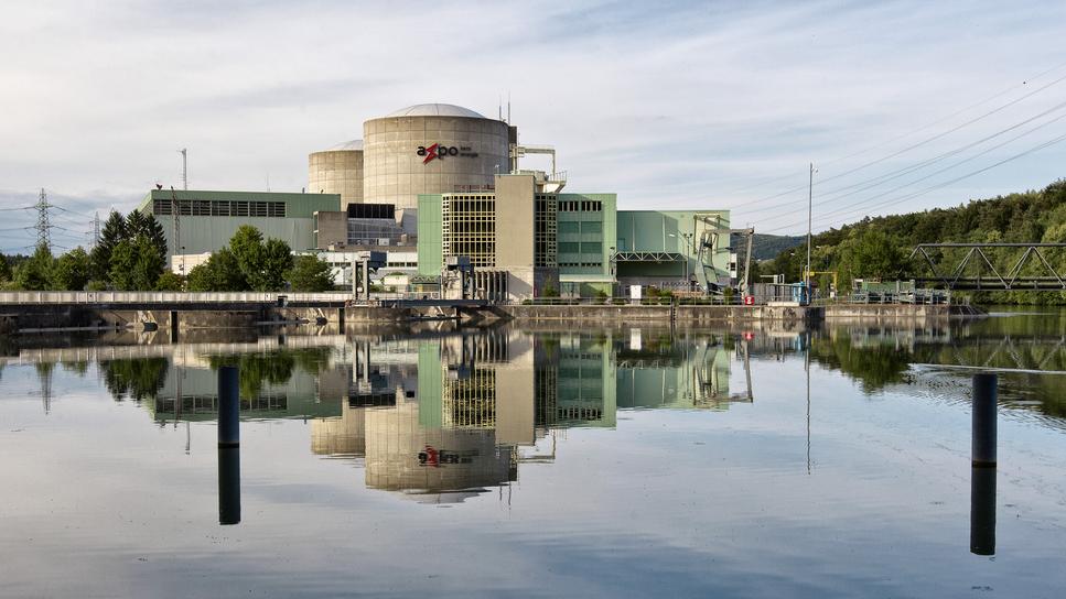Le site de la centrale nucléaire de Beznau (AG). [Keystone - Alessandro Della Bella]