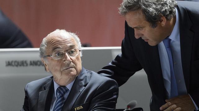 Blatter et Platini ne sont pas sortis de l'auberge. [F.Coffrini]