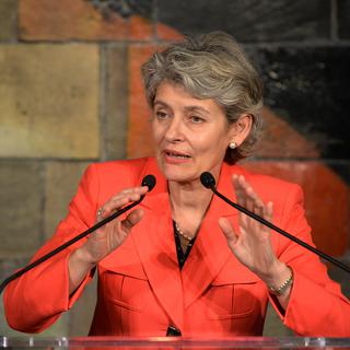 La directrice de l'Unesco, Irina Bokova. [AFP - Pierre Andrieu]