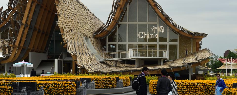 Le pavillon de la Chine. [OLIVIER MORIN]