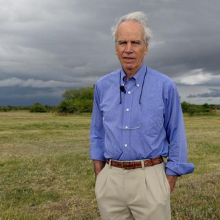 Douglas Tompkins, ici dans sa propriété à Ibera en Argentine en 2009. [AFP - Daniel Garcia]