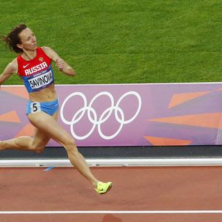 L'AMA a rattrapé la Russe Savinova, championne olympique il y a 3 ans à Londres. [Fabrizio Bensch]