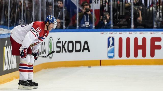 Une retraite internationale au goût amer pour Jaromir Jagr. [Filip Singer - Keystone]