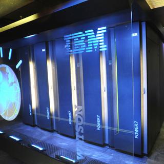 Watson, le super ordinateur d'IBM. [AP/Keystone]
