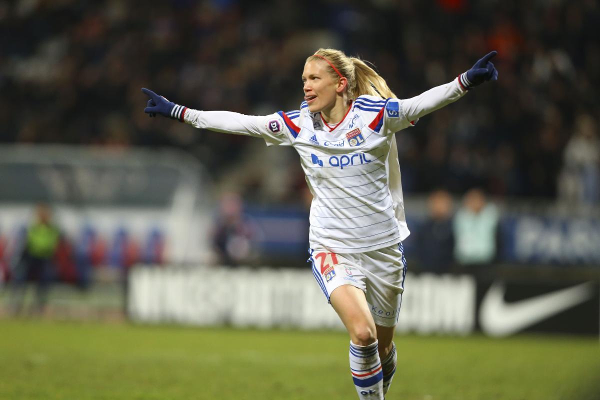 Après 7 ans passés à Lyon, Lara Dickenmann rejoindra Wolfsburg cet été. [EQ Images - Gwendoline Le Goff]