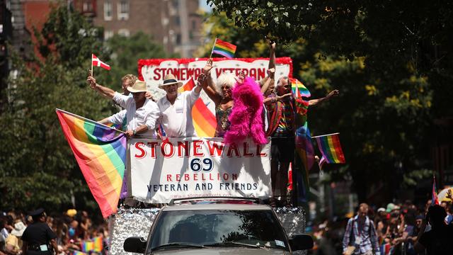 En 2009, la traditionnelle Gay Pride de New York a commémoré le 40e anniversaire des émeutes de Stonewall. [Getty Images/AFP - Spencer Platt]