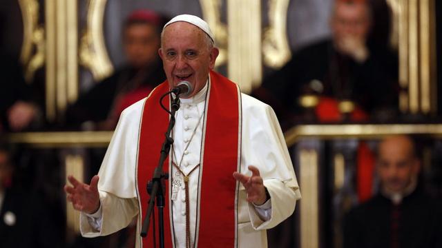 Le pape François à Cuba. [EPA/Keystone - Orlando Barria]