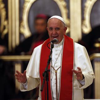 Le pape François à Cuba. [EPA/Keystone - Orlando Barria]