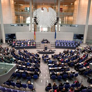 Le Bundestag allemand en réunion à Berlin. [Klaus-Dietmar Gabbert]
