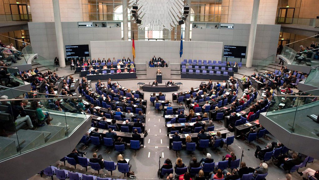 Le Bundestag allemand en réunion à Berlin. [Klaus-Dietmar Gabbert]