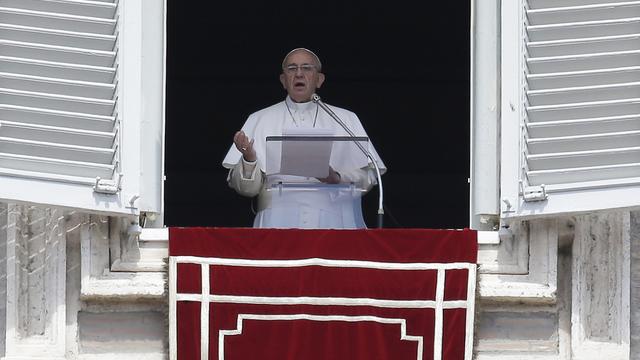 Le pape François a appelé l’Europe à réagir à la détresse des migrants en Méditerranée. [Keystone - Andrew Medichini - AP Photo]