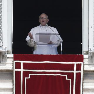 Le pape François a appelé l’Europe à réagir à la détresse des migrants en Méditerranée. [Keystone - Andrew Medichini - AP Photo]