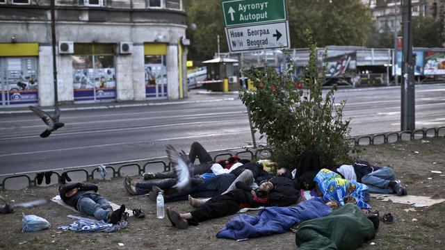 La Serbie sollicite une aide financière de la Suisse pour faire face à l'afflux de migrants. [AP/Keystone - Marko Drobnjakovic]