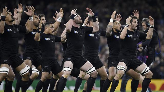 Les All Blacks et leur "Haka" impressionnant ne feront-ils qu'une bouchée des Springboks? [Facundo Arrizabalaga]