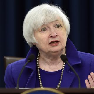 La présidente de la Fed, Janet Yellen, ce mercredi 16 décembre 2015 à Washington.