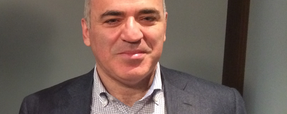 Garry Kasparov, ancien champion du monde d'échecs, opposant au président russe Vladimir Poutine. [RTS]