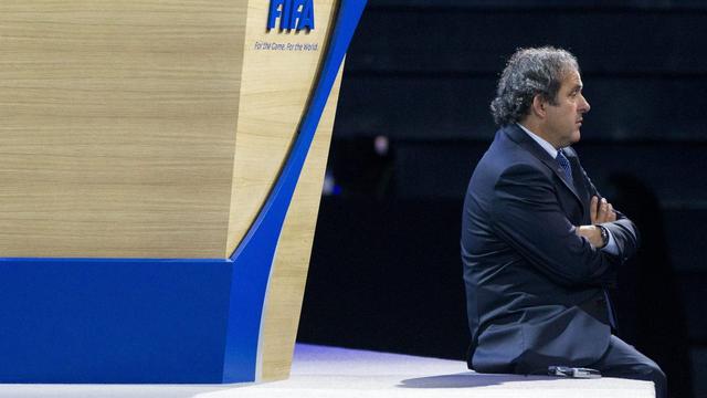 Le couperet était tombé ce vendredi. Le Tribunal arbitral du sport (TAS) n'a pas levé la suspension de 90 jours infligé à Platini. [Keystone - A. della Bella]