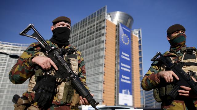 La Commission européenne, située à Bruxelles, est elle-même sous haute sécurité depuis les attentats de Paris. [Benoit Tessier - Reuters]